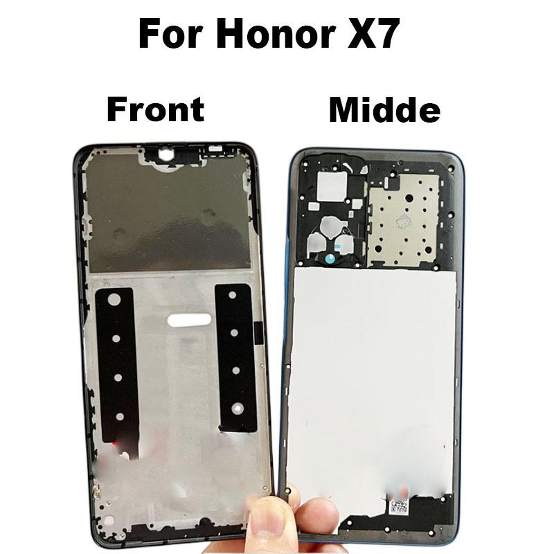 Telaio Centrale Per Huawei Honor X7 Cornice Anteriore Alloggiamento Lcd Posteriore Supporto Piastra Posteriore Telaio CMA-LX2