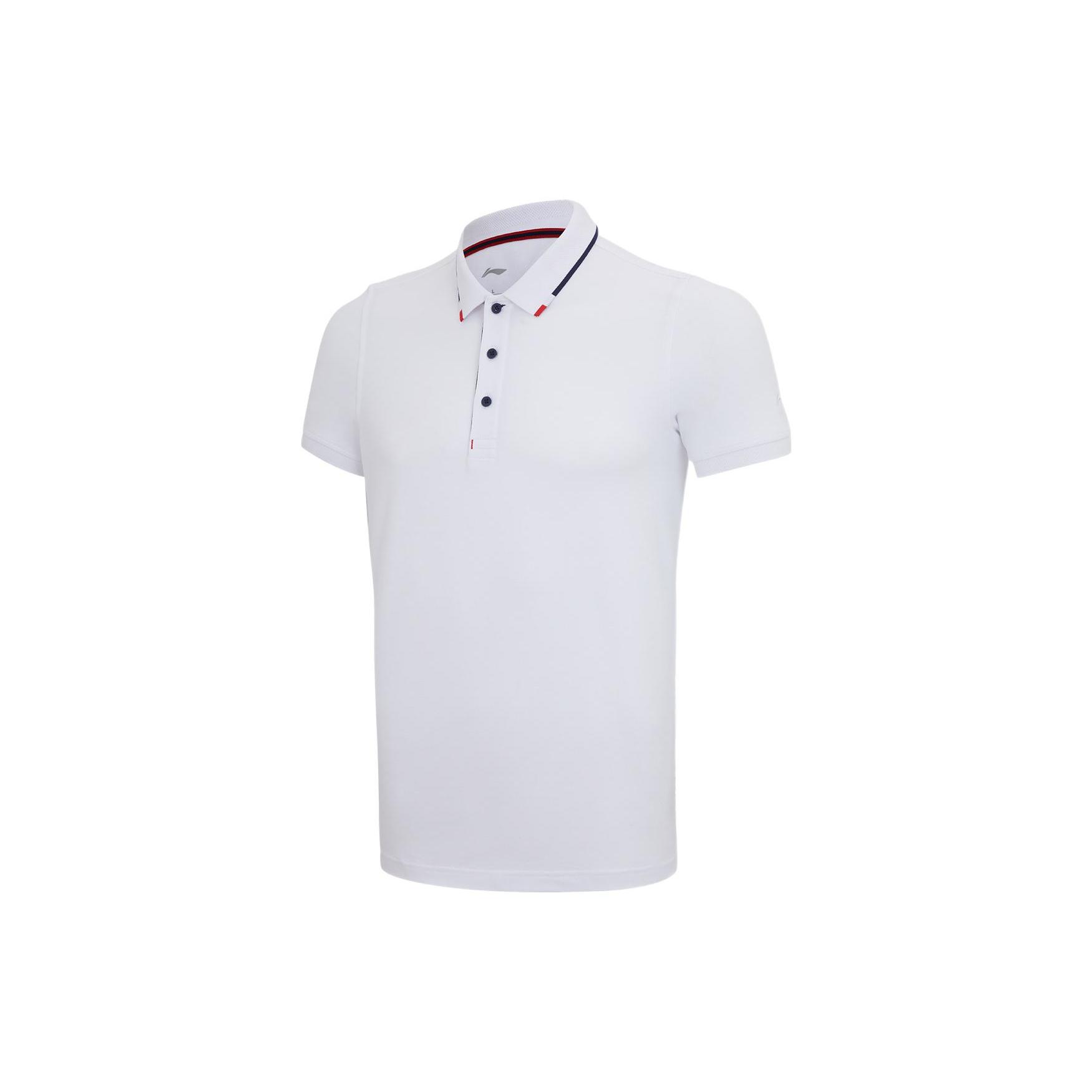 Li Ning Sports Lifestyle Collection Training Collection Polo Shirt Men s White APLQ161-1 S
