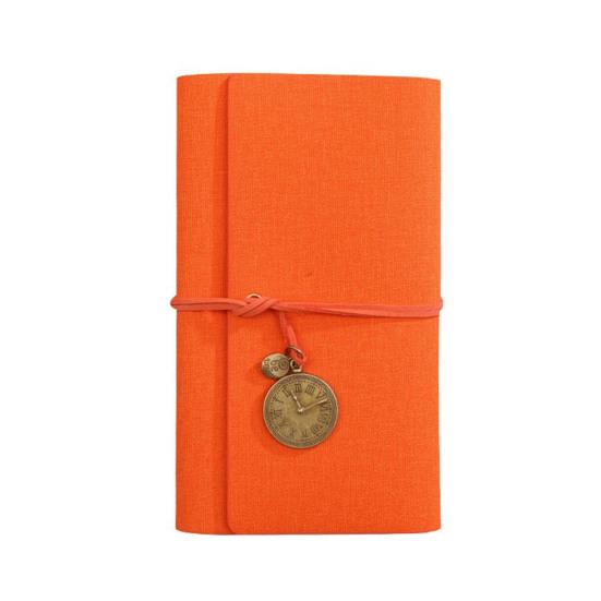Vintage Thick Paper Journal Notebook Faux Leather White 1 Pc