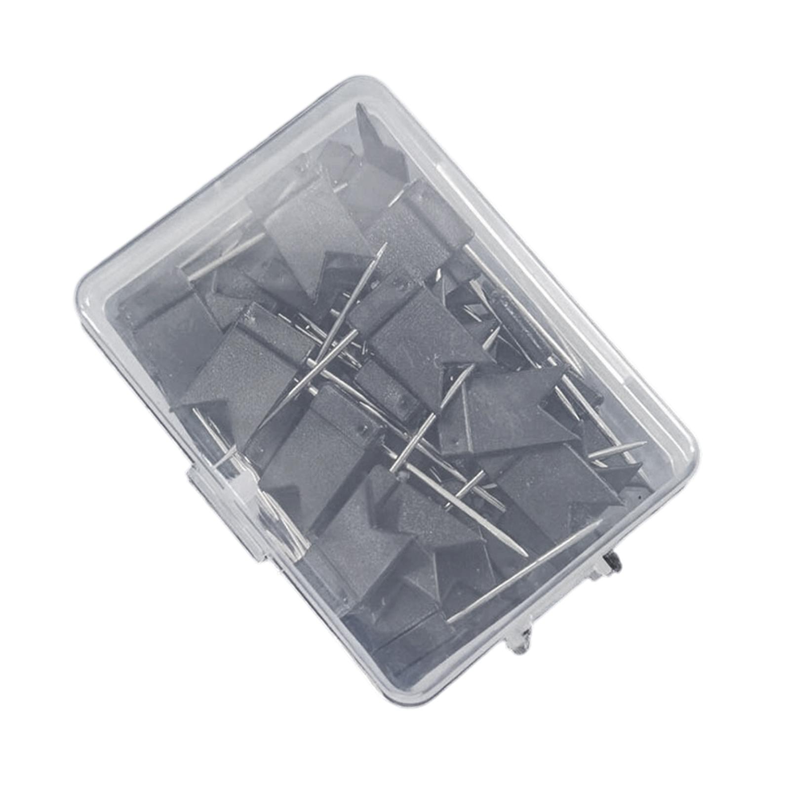 

50 шт. Флажки-кнопки, кнопки-гвоздики, декоративные кнопки, кнопки для плакатов, разноцветные кнопки для доски объявлений для карты