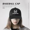 Honda Emblem Baseball Hat Men Women Adjustable Peaked Cap For Honda Civic Accord Crosstour Spirior Odyssey Avancier UR-V Sienna TO0