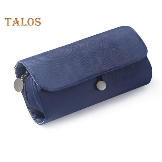 Makeup Brush Bag 12 Slots Waterproof Nylon Foldable Portable Multifunctional Lipstick Eyebrow Pencil Cosmetic Brush Holder Organizer Pouch