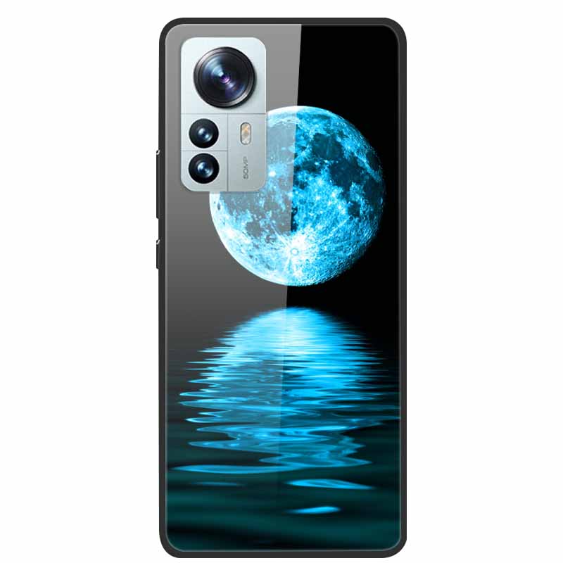 Tempered Glass Cases For Xiaomi 12T 5G Case Hard Phone Back Cover for Xiaomi 12T Pro Protection Shells Mi 12 T 12TPro 2022 Cool