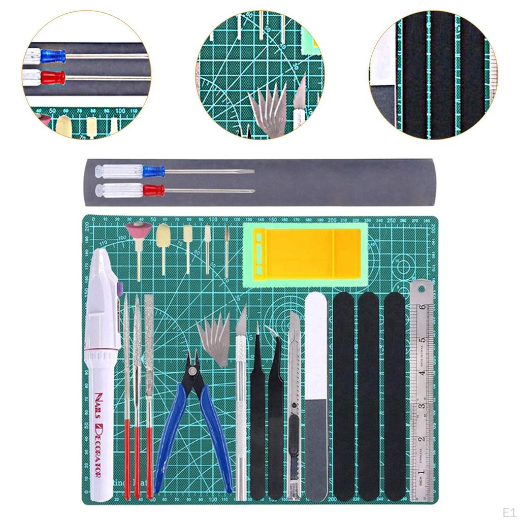 33Pcs Model Tools Set Professional for Car Building Tool Kit