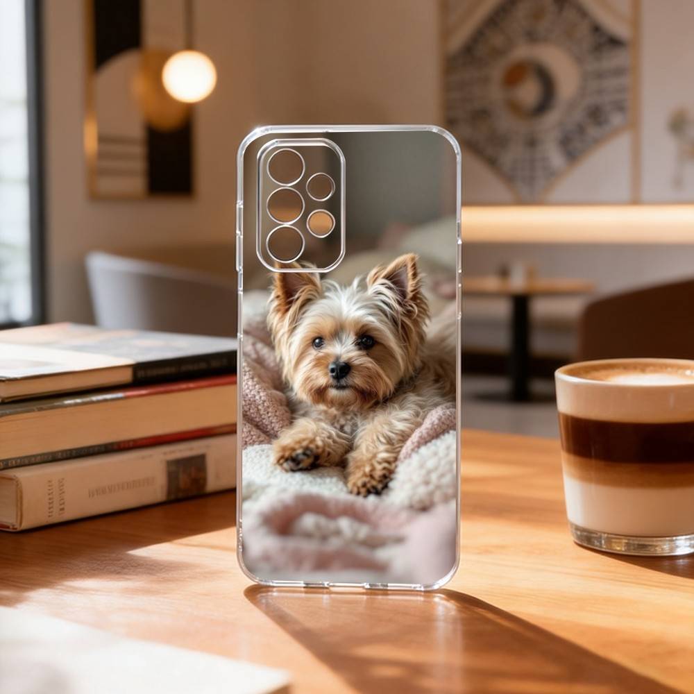 

Yorkshire Terrier Cute Dog Phone Case Transparent Silicone Soft For Samsung S25,S24,S21,S22,S23,S30,Ultra,S20,Plus,Fe Samsung S20ULTRA5G