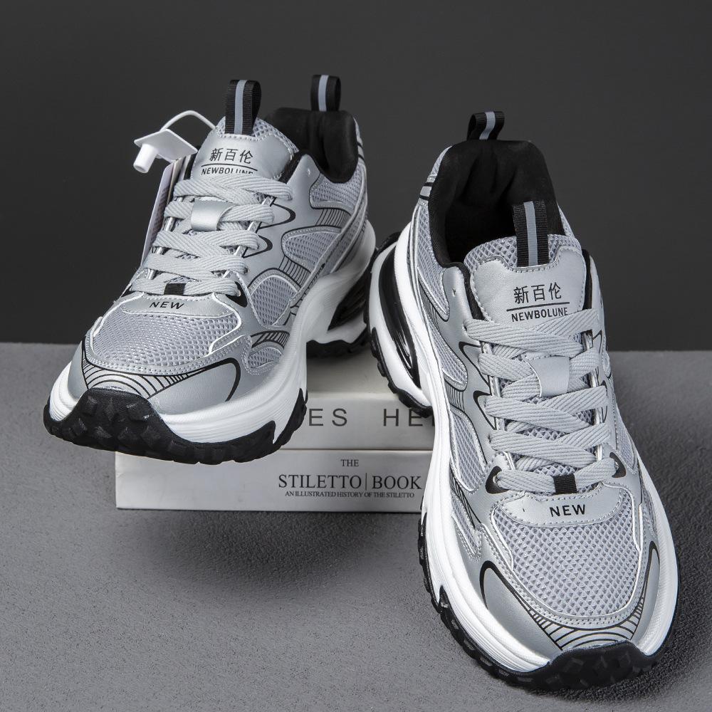New Balance Plateau l Mesh Dad Schuhe glattes Haar