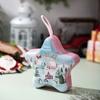 Yousheng 1/6Pcs Tinplate Box with Lanyard Easy To Hang Candy Biscuit Box Jewelry Storage Organizer Christmas Tree Decoration