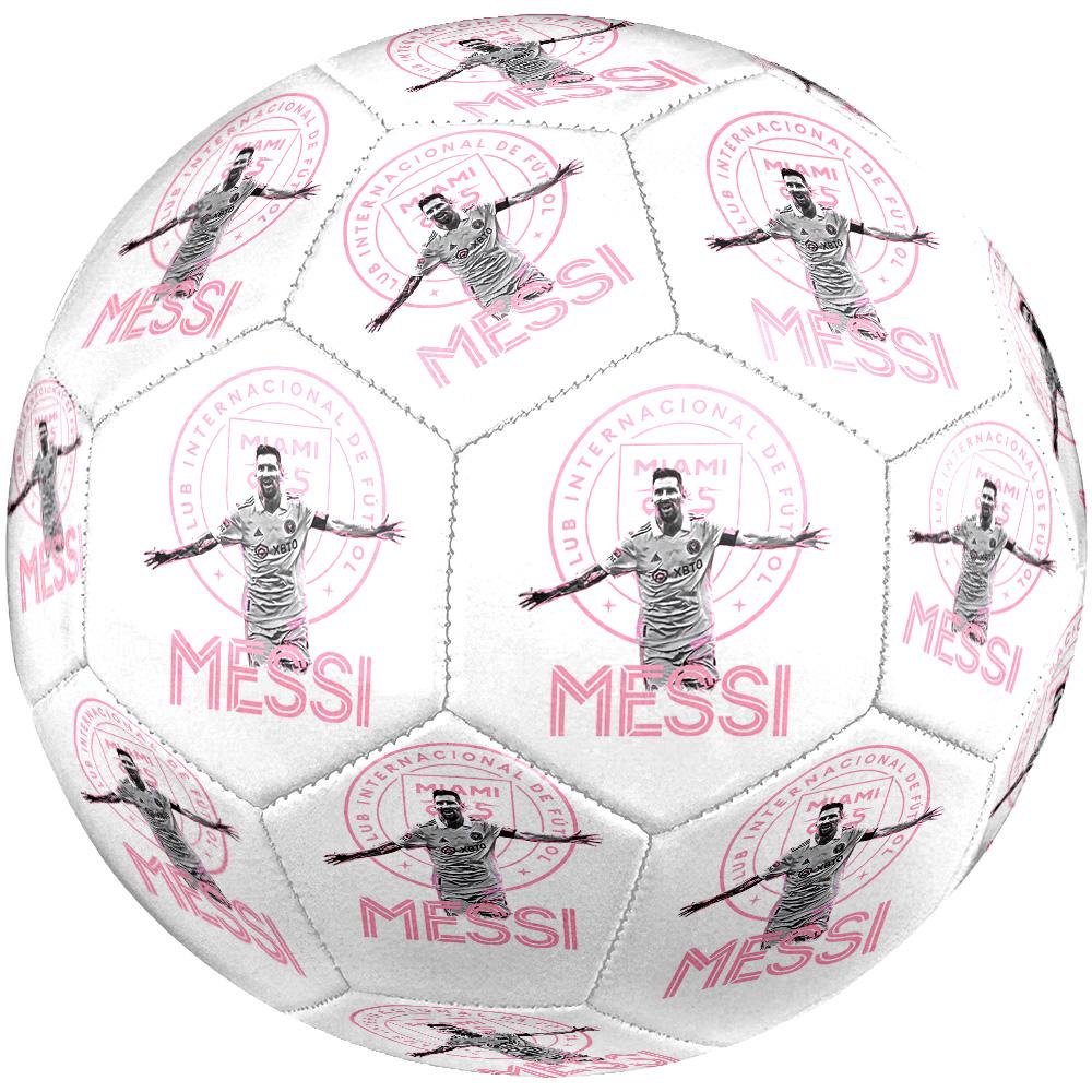 1 pezzo Messi Taglia 5 Pallone da Calcio Cucito a Macchina per Allenamento e Partite all'Aperto Regali per Appassionati di Sport