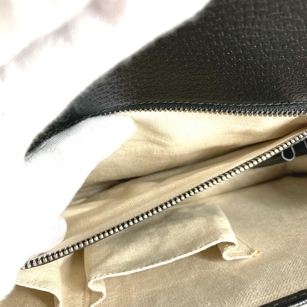 GUCCI 295256 logo Business bag, briefcase Hand Bag Leather Black