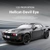 New 1:22 Dodge Challenger Redeye Hellcat Super Muscle Sports Car Alloy Metal Diecast Car Model Sound & Light Collection Hobbies Gift