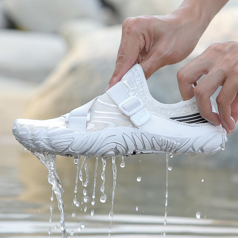 Snabbtorkande utomhusskor med fem tår för män och kvinnor för strand, simning, vadning och fitness