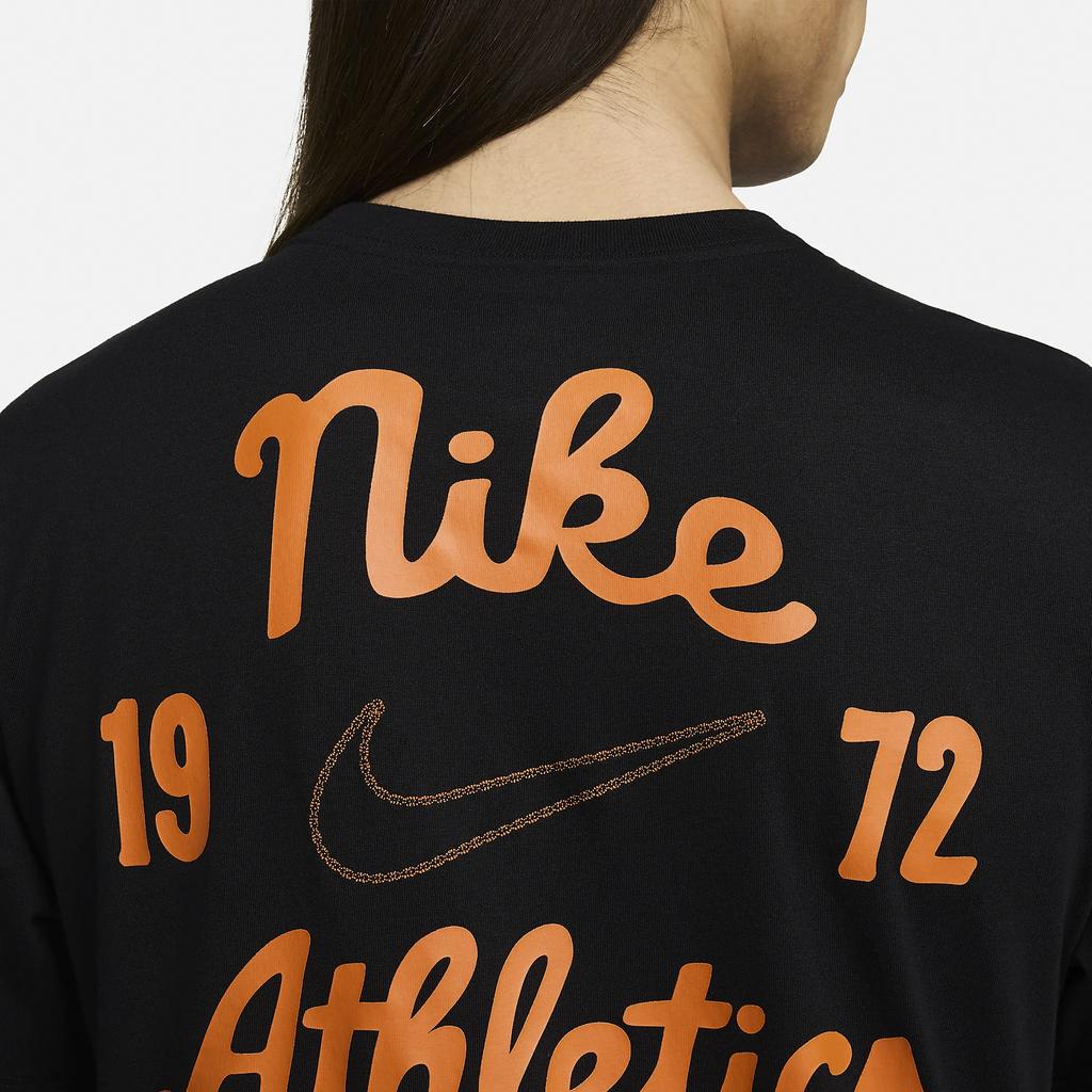 Nike Alphabet Pullover Casual Sport Round Neck Short Sleeve T-Shirt Men Tops Black FV3773-010