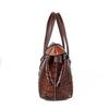 Women's Bag Genuine Leather Top Layer Cowhide Embossed Crocodile Pattern Retro One-shoulder Messenger Women's Bag