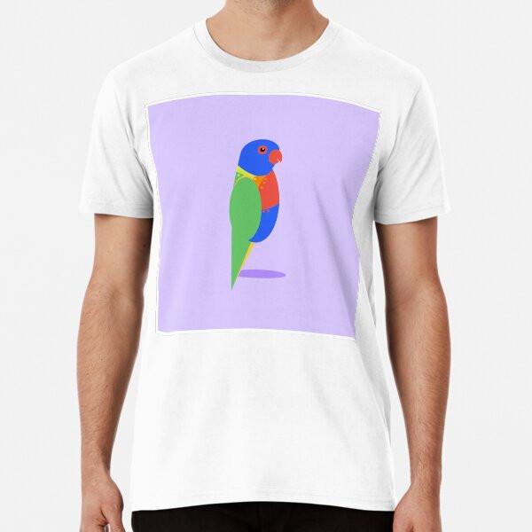 

Rainbow Lorikeet Premium T-Shirt S to 5XL Made in the AU/USA T-Shirt M