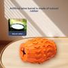 Leaky Food Storage Wine Barrel Toy, Teething and Biting Dog Toy, Unbreakable Interactive and Educational Rubber Pet Toy