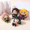 Demon Slayer Kimetsu No Yaiba Pvc Anime Figures Collection Display For Collectors And Fans