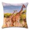 Almofada para decoração de casa, animal, girafa, felino grande, zebra, para sofá, Cadeira, assento de carro, amigo, quarto, presente,