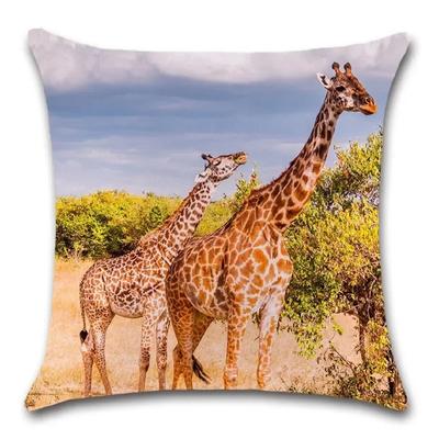 Almofada para decoração de casa, animal, girafa, felino grande, zebra, para sofá, Cadeira, assento de carro, amigo, quarto, presente,