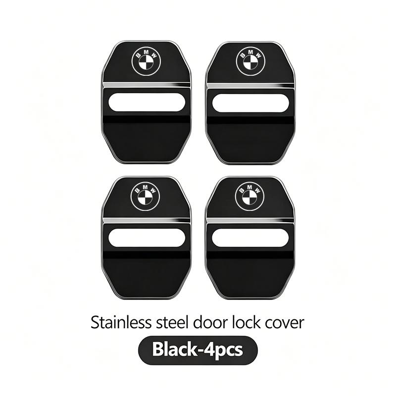 4Pcs Car Door Lock Cover Stainless Steel Protection Accessories Stickers For BMW G80 G06 G07 G42 G14 G15 G16 F82 F20 F21 F83 M2