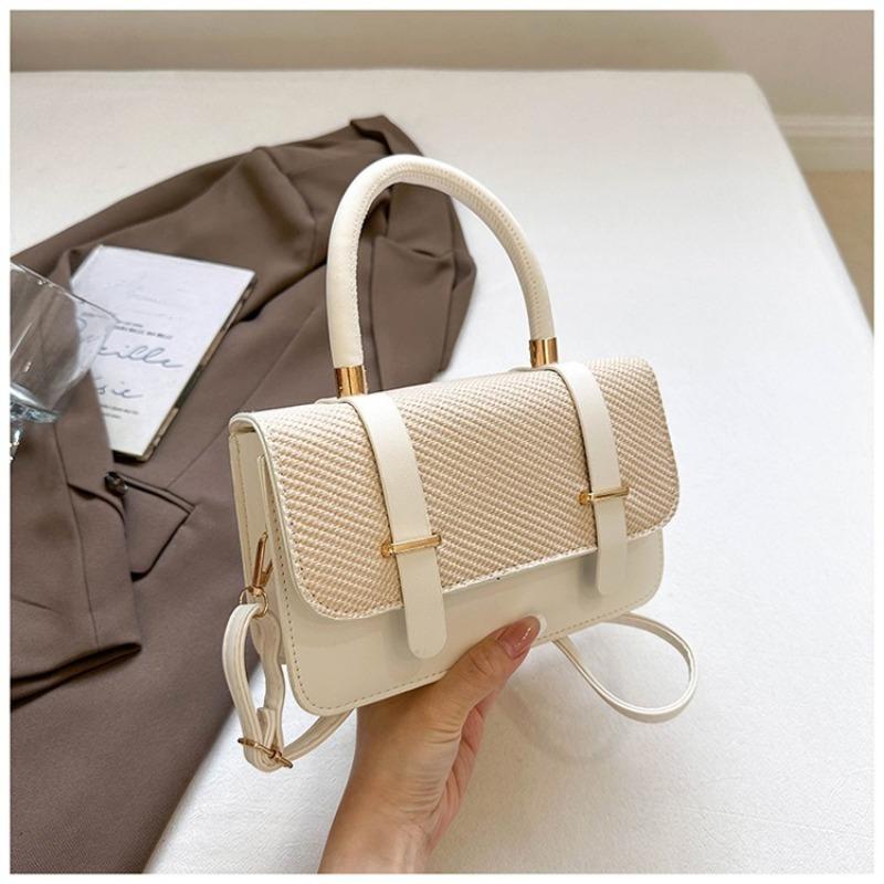 This Is A Casual, Fashionable, Large-capacity, High-quality Hand-held Commuter Single-shoulder Crossbody Small Square Bag