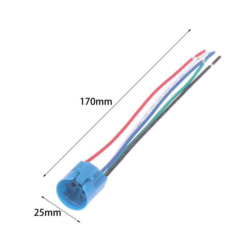 16/19/22/25Mm Cable Quick Connectors Electrical Wires Socket Harness Led Light Metal Push Button Switch Connection Assembly