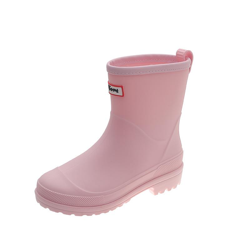 Neue modische Mid-Tube-Trend-Regenstiefel für Erwachsene für Damen