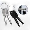 2pcs Mini Screwdriver with Keychain Portable Pocket Hand Tool EDC Multifunction Phillips Screwdrivers Repair Install Keyring