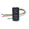 1Pc Car LED Light DRL Power Horn Mirror Heating Garage Door Double Switch For Toyota Land Cruiser Prado 120 FJ CRUISE LC76