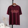Shellsuning T-shirt da Donna con Stampa Grafica Semplice con Lettere, Estate, Cotone, Maniche Corte, Magliette Casual con Scollo a O, Top Trendy Streetwear