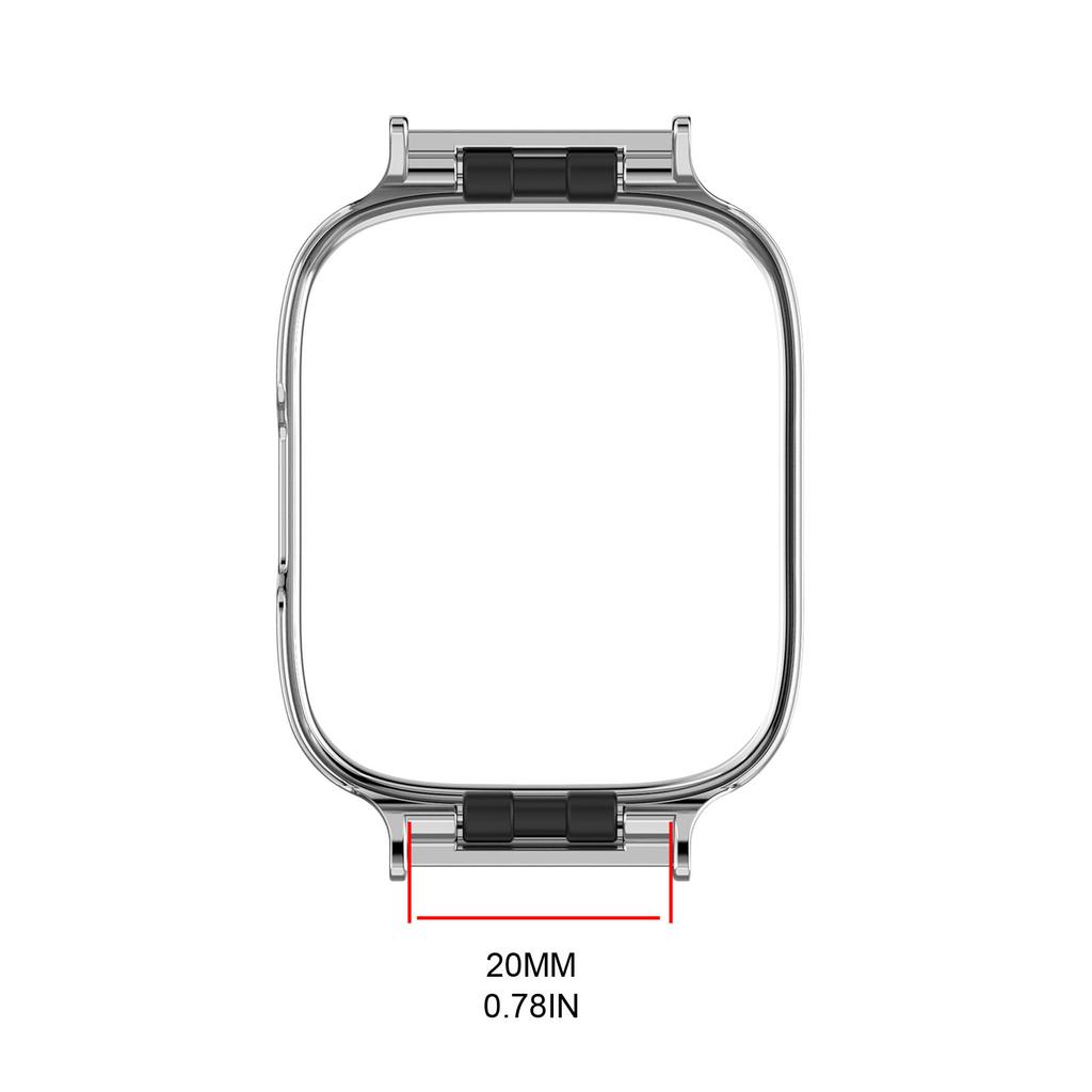 Cadru elegant din aluminiu, ramă metalică îmbunătățită, cadru smartwatch a îmbunătățit aspectul ceasurilor dvs. cu ușurință pentru Watch3 Active