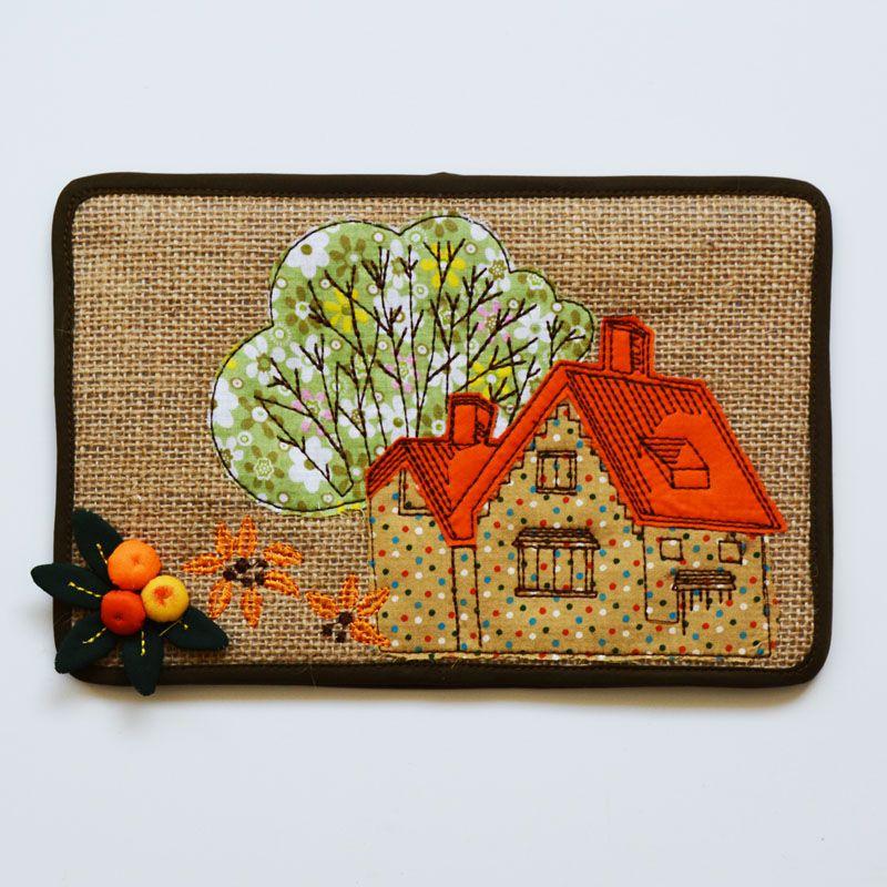 

Полностью закрывающий чехол для рукоделия из затеняющей ткани, креативная декоративная накладка на выключатель Country Cottage Hole size 8.5*17cm