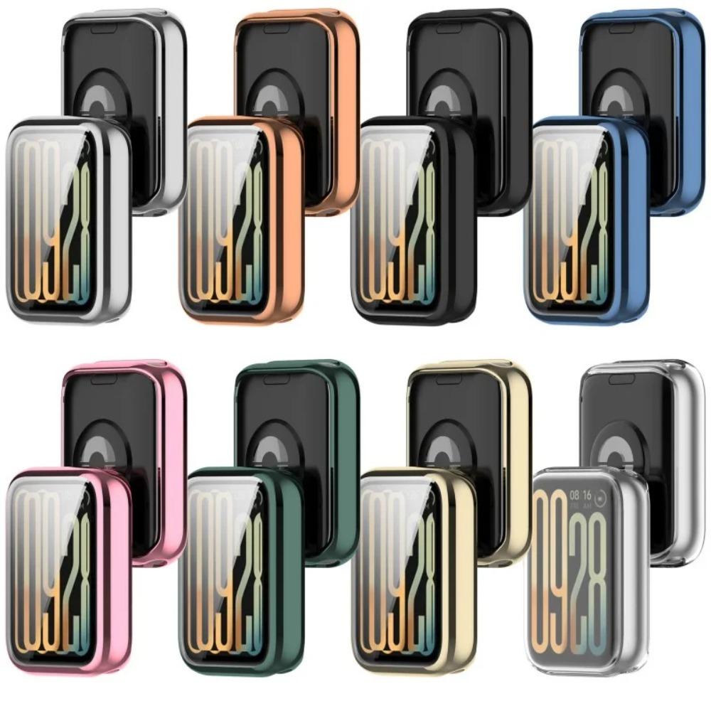 Soft TPU Case For Xiaomi Mi Band 10 Pro Smart Watch Strap Bumper Cover Screen Protector Shell For Xiaomi Mi Band10 Pro Ceramic Accessior