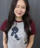 Loginaenloji Rnr Dot Point Ragian T-Shirt Gray-Wine