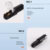 Pluggable LED Wire Connector Single Wire Plug-in Connector with Locking Buckle 1 Ways Wire Connector Easy to Use