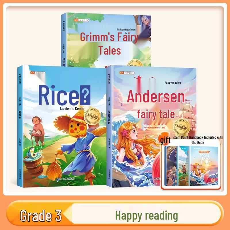 3rd Grade Must-Read: The Scarecrow, Grimm s & Andersen s Fairy Tales - Complete Set for First Semester