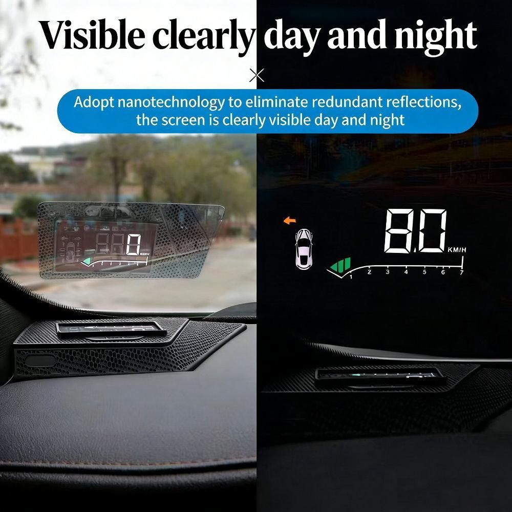 Car HUD Head Up Display For Toyota Camry (XV70/XV80) 2018-2025 Auto Headup Display Electronic Accessories Windshield Projector