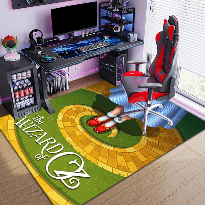 1PC The Wizard of Oz Rug - Home Decoration Carpet For Living Room Bedroom Flooring Computer Chair Area Rug