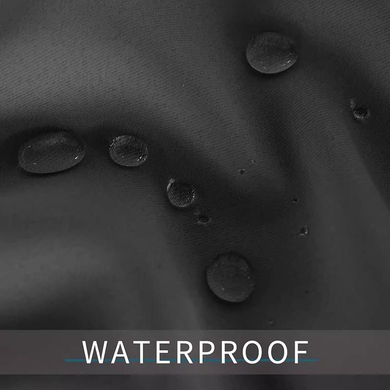 2pcs outdoor waterproof curtains that provide privacy and filter light for porches, gazebos, pergolas and backyards