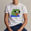 Sad Frog PEPE Funny Graphic T Shirts Summer Clothes for Man High Quality Cotton Short-sleev Tee-shirts Humor Camisetas Hombre