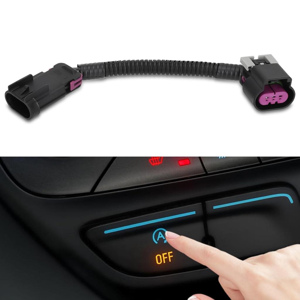 Linkstyle Car Auto Start Stop Disable Delete Eliminator Disabler Canceller Wiring Harness,for Chevy Equinox Malibu (2013-2018),for Cadillac CT6 XT4