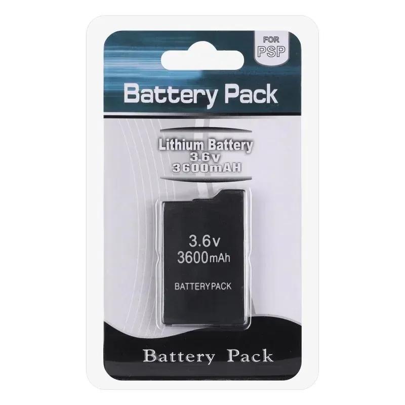 3.6V 3600mAh Gamepad Lithium Rechargeable Battery for PSP1000 PSP2000 PSP3000 Console Gamepad Replacement Battery