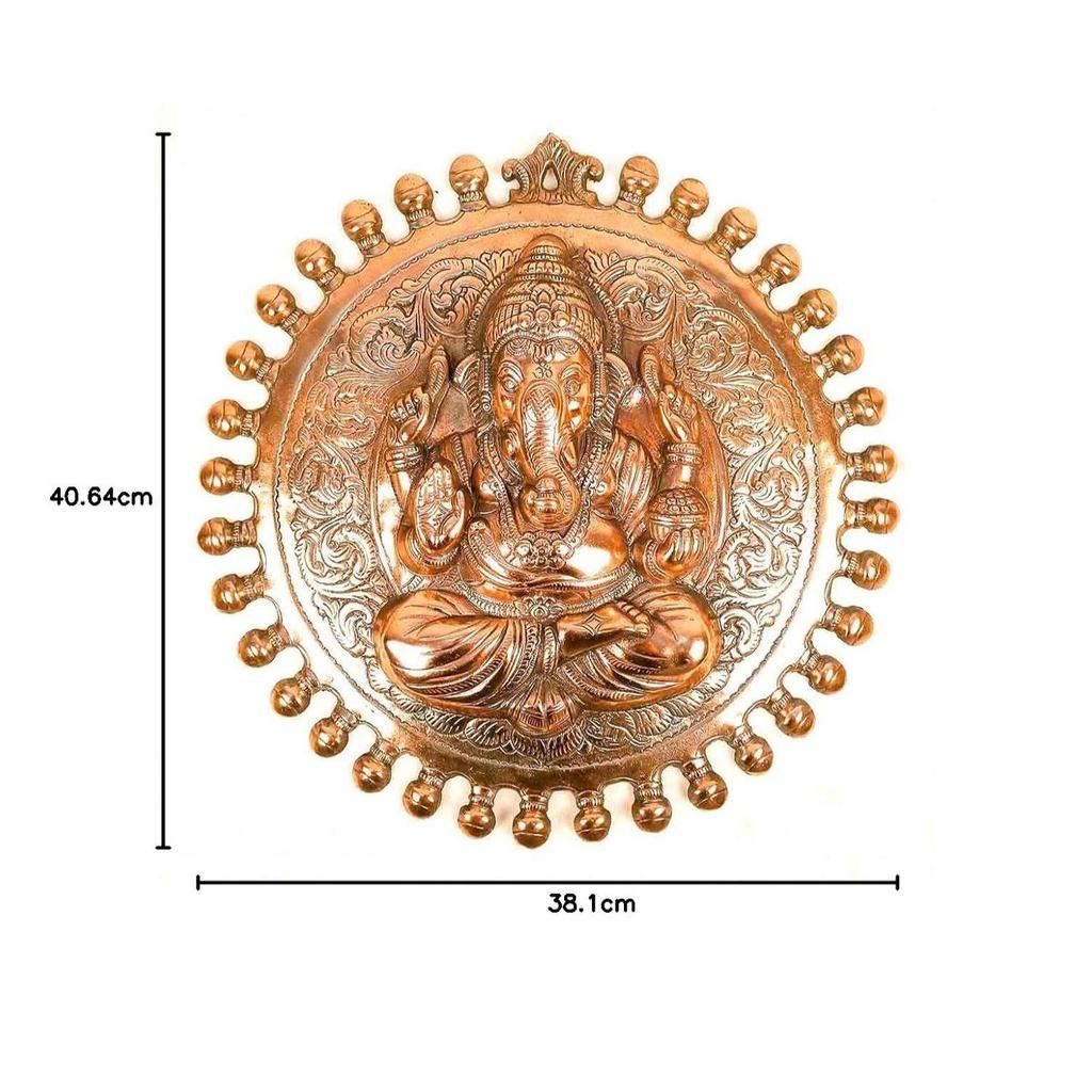Ganesh Wall Hanging Religious Decor for Home Entrance | Pooja Ghar |Gifts & Festivals