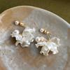 Female Fresh and Sweet Three-dimensional Flower Earrings