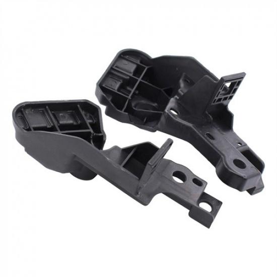 Car Front Grille Upper Side Brackets Pair Black RH+LH For Honda HRV HR-V -22