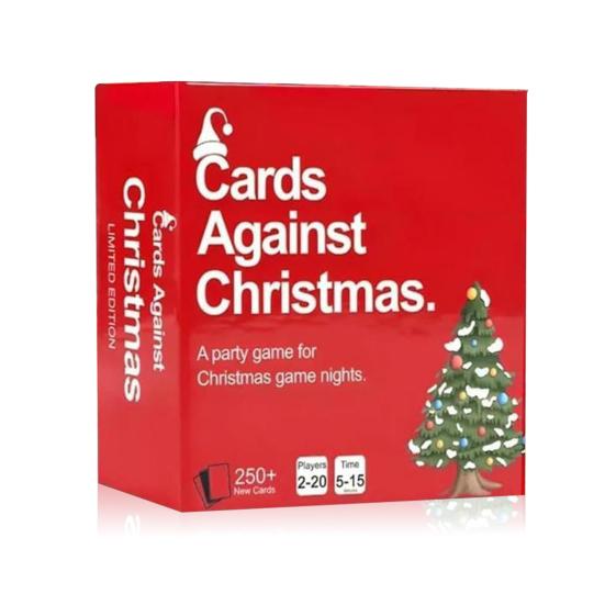 Christmas Cards Game 250 Unique Cards for Hilarious Holiday Fun Party Game White Elephant Secret Santa Gifts for Adults