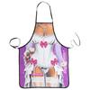5 Types Fashion Sexy Waterproof Apron Bar Cafe Kitchen Cooking Apron Household