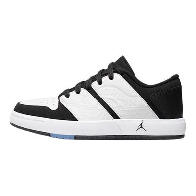 Air NU Retro 1 Low GS Weiß Schwarz Kinder Sneaker FB4412-100