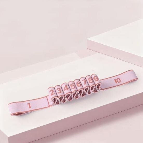 Yoga Stretching Strap with Foot Calf Men Women Home Stretcher Band 39733 Loop Workout Exercise Physical