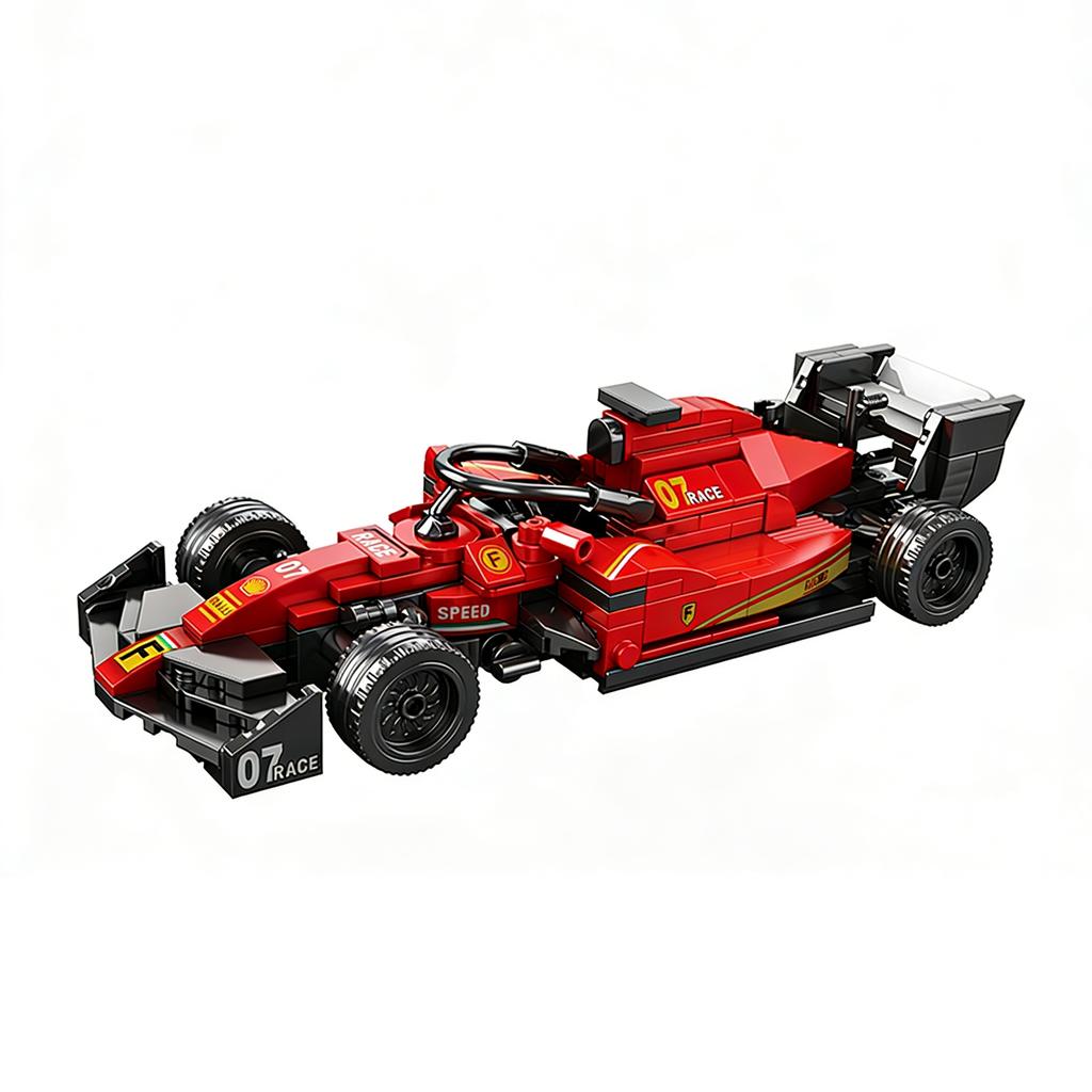245PCS Formula Racing Car Building Blocks 1:24 Vehicle Model Bricks Desktop Ornaments Children DIY Assembly Toys Holiday Gifts