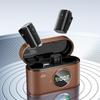 SX101 Wireless Lavalier Mic: AI Noise Reduction & HD Recording for Streaming